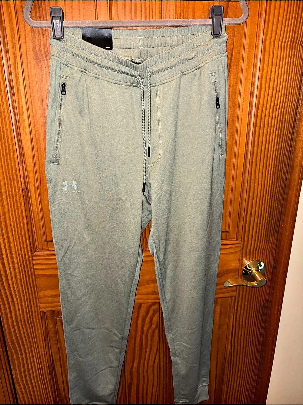 Under Armour Rival Terry Joggers Green Size Medium NWT